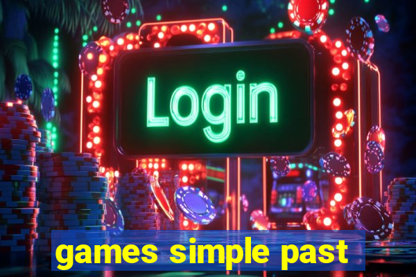 games simple past